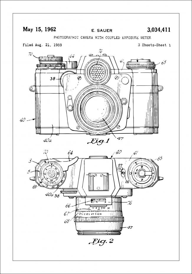 Patenttegning - Kamera I