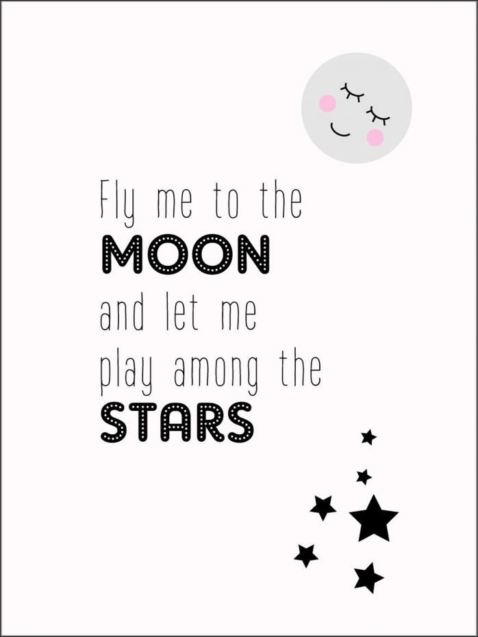 Fly me to the moon - Rosa
