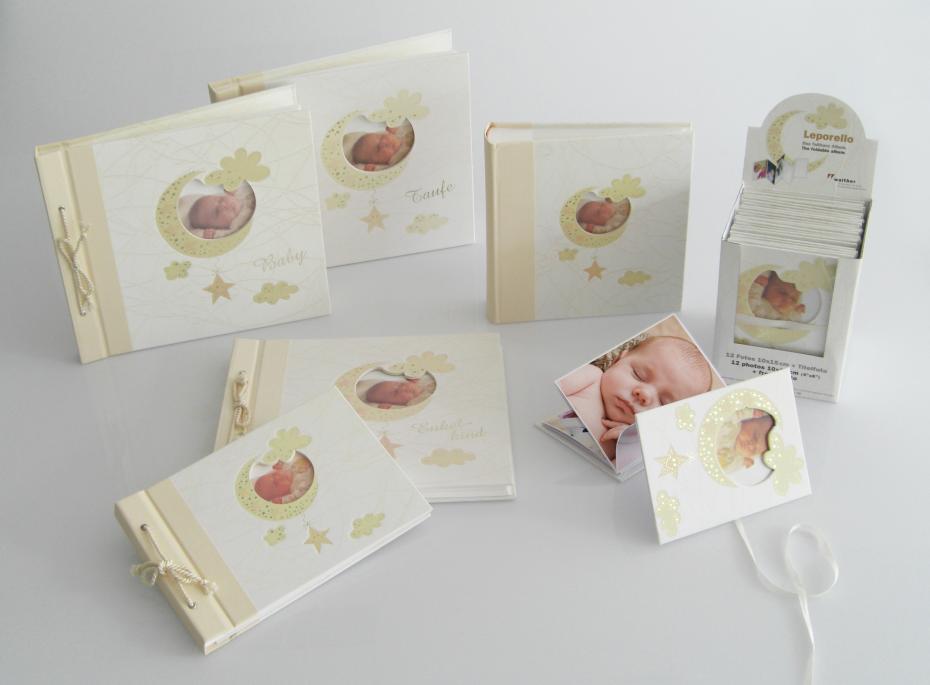 Baby Memo Bambini Babyalbum Creme - 200 Billeder i 10x15 cm