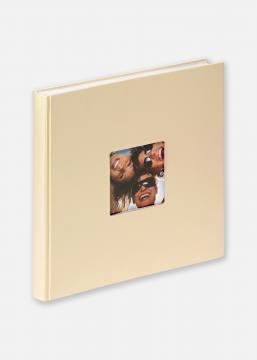 Fun Album Creme - 26x25 cm (40 Hvide sider / 20 blade)