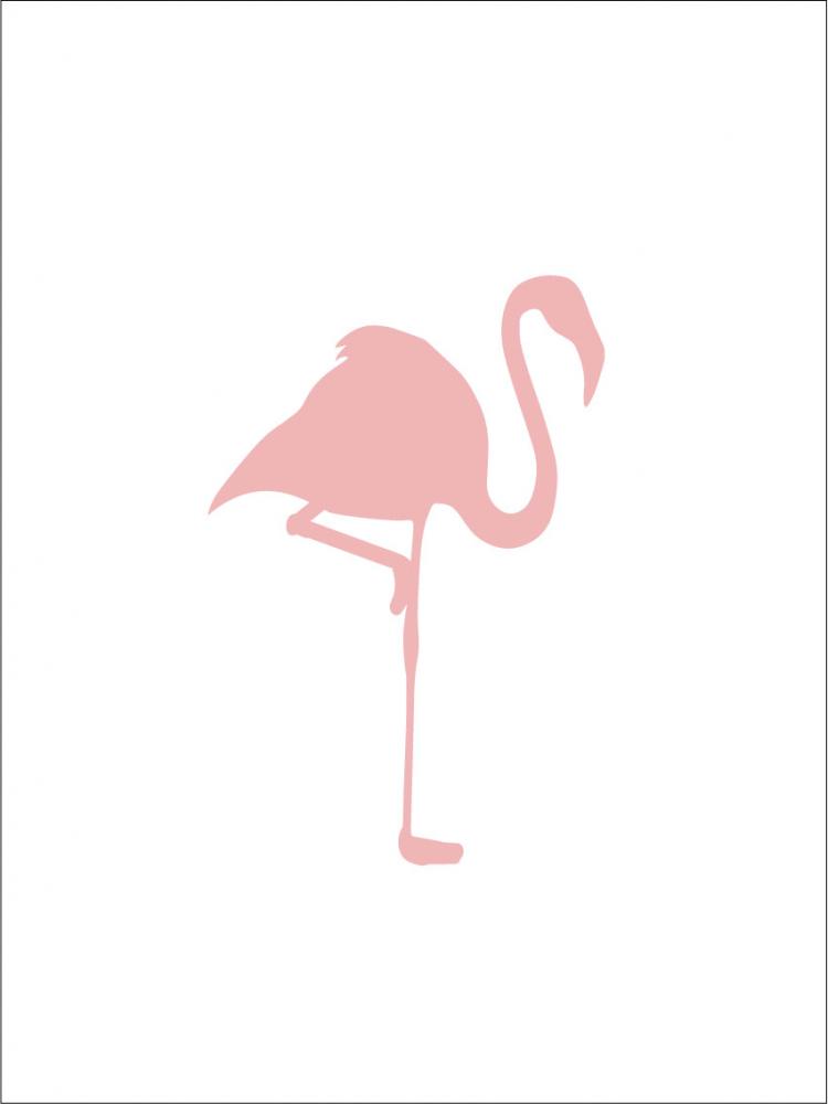 Flamingo - Puderosa Plakat