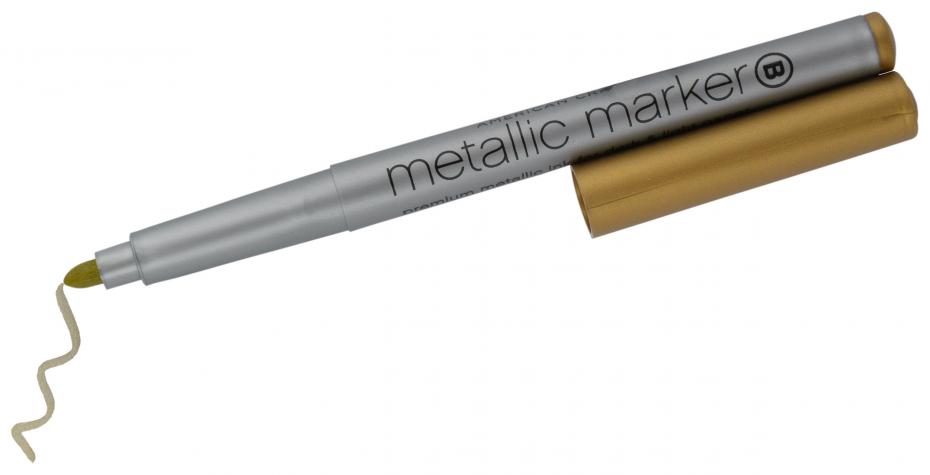 Metallicpen - Guld