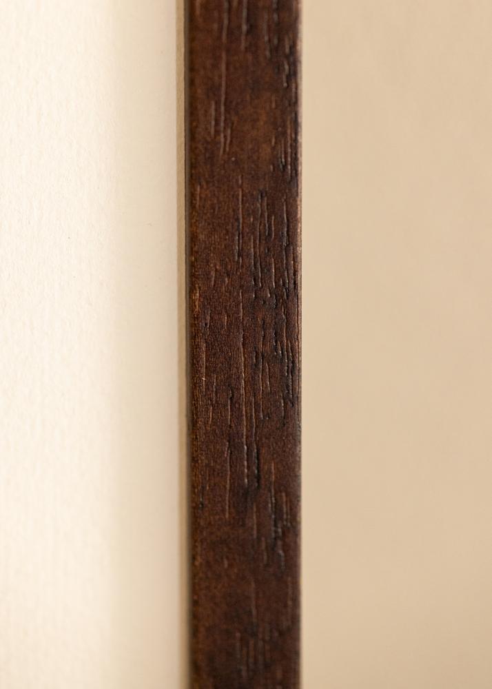 Detaljeret brun smal ramme - Edsbyn Brun