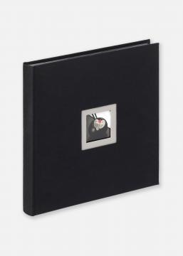 Black & White Album Sort - 30x30 cm (50 Sorte sider / 25 blade)