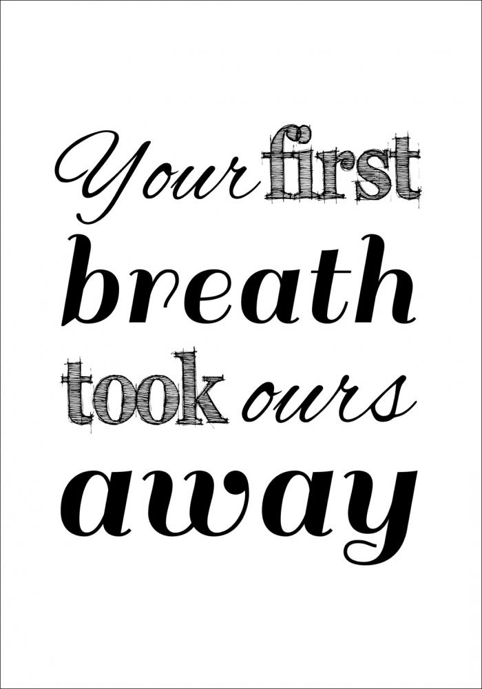 Your first breath - Sort