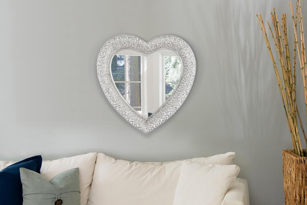 Spejl Heart Marrakesh Slv 54x55 cm