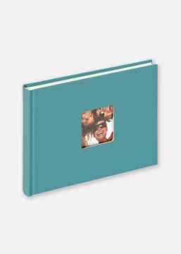 Fun Album Turkis - 22x16 cm (40 Hvide sider / 20 blade)