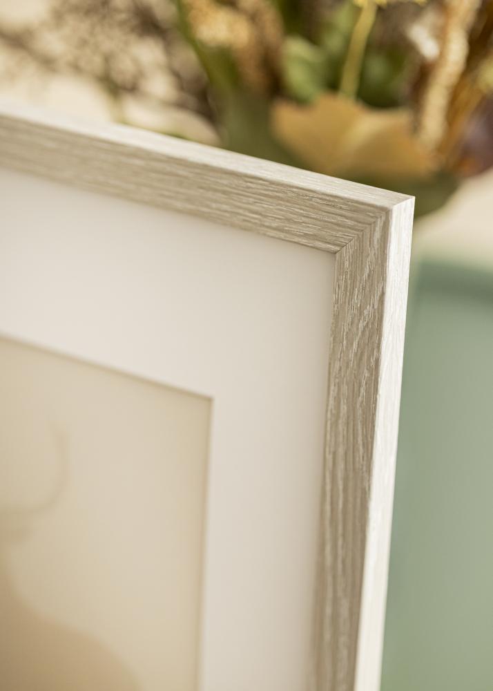 Ramme Stilren Akrylglas Light Grey Oak 40x50 cm