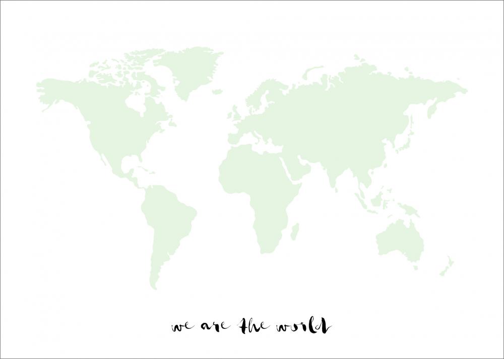 We are the world - mintgrn