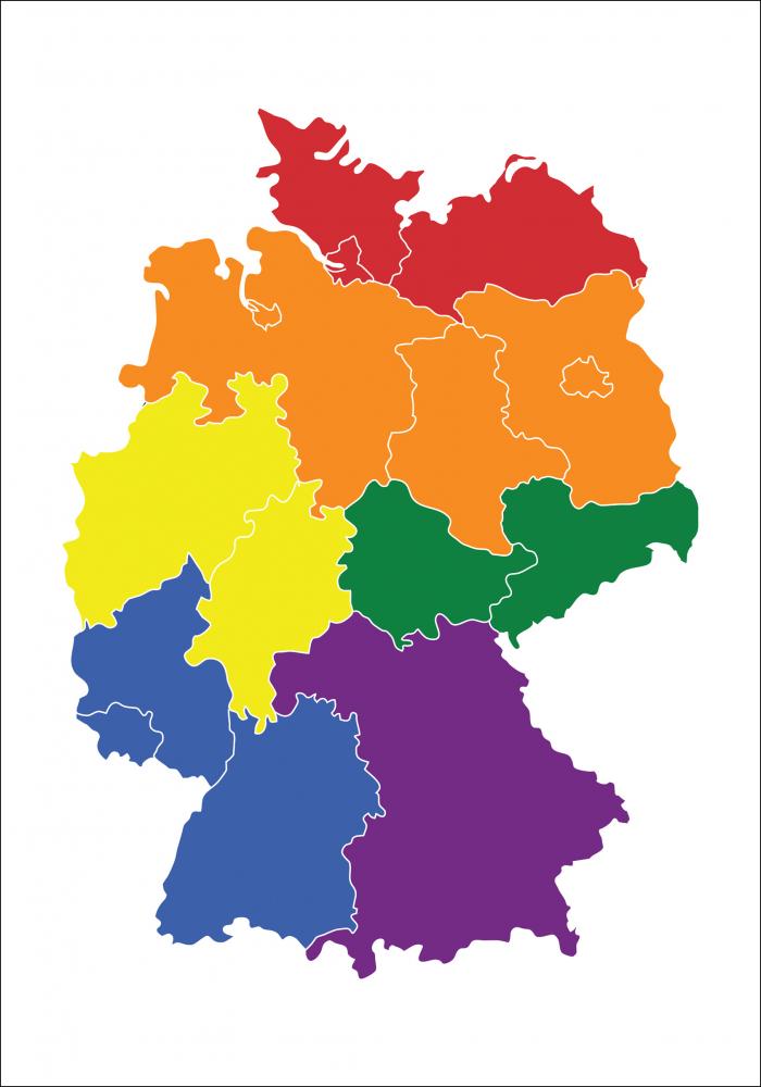 Kort - Tyskland - Pride