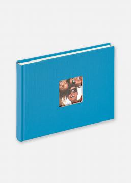 Fun Album Havsbl - 22x16 cm (40 Hvide sider / 20 blade)