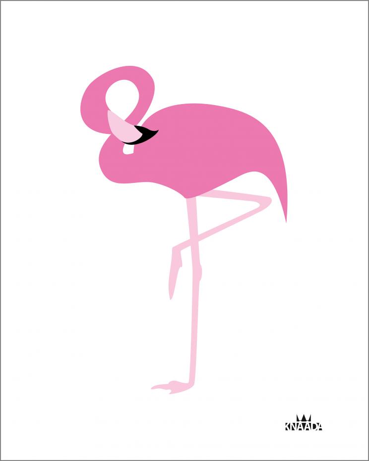 Knaada - Flamingo - 40x50 cm