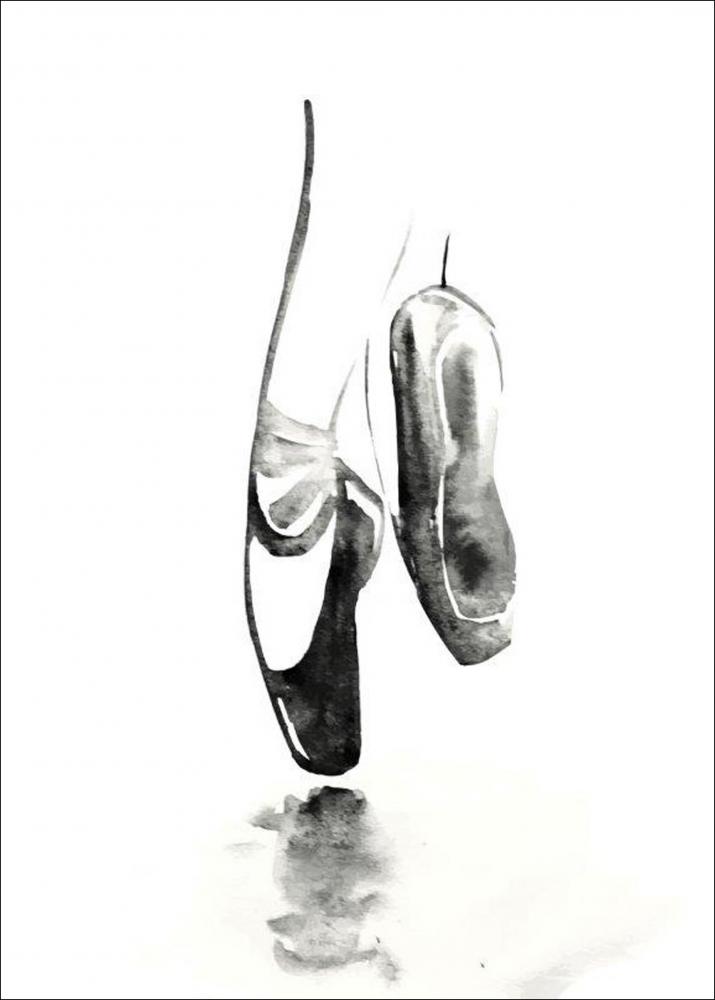 Ballerina Shoes - 30x40 cm